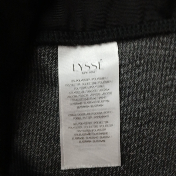 Lysse New York Highrise Tummy Control Compression Ladies Leggings. Size M - Picture 8 of 10